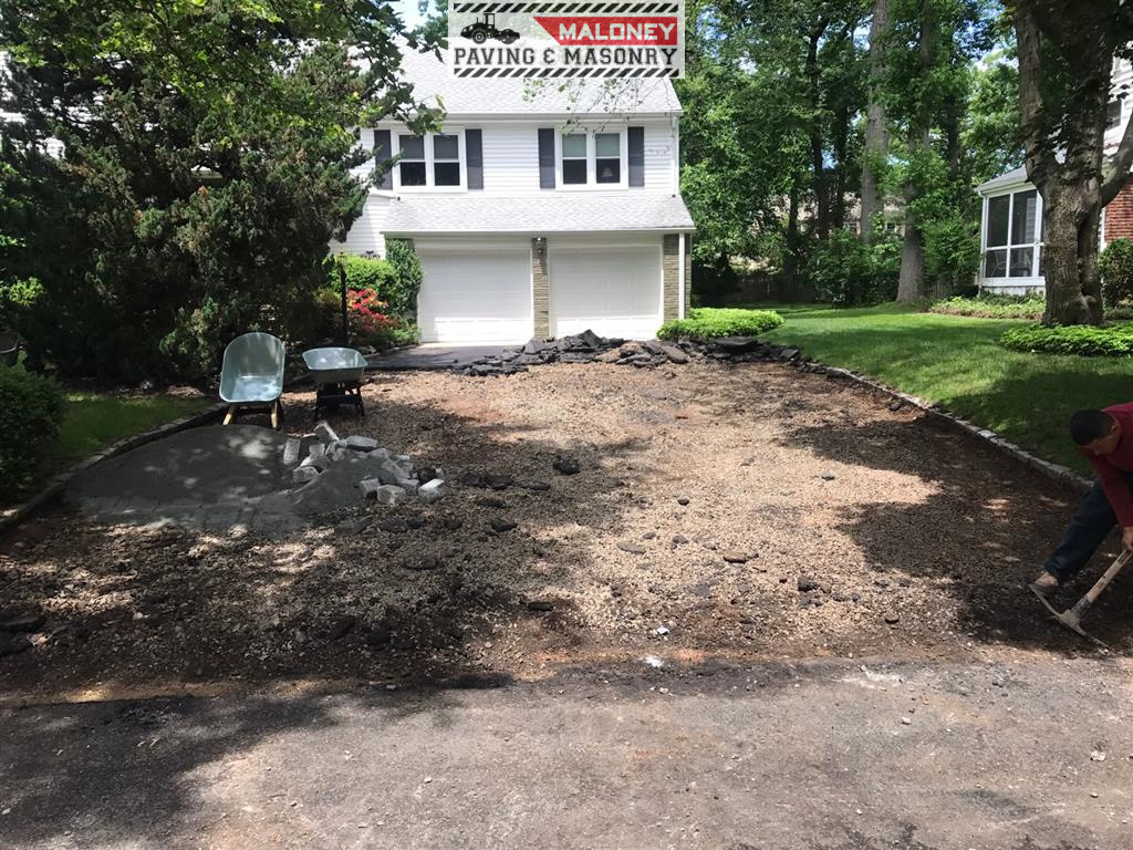 Asphalt Driveway Installation Nancy Way, Westfield. NJ